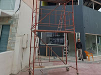 Σκαλωσια με ροδάκια