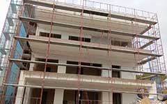 Σκαλωσια sto Ιλιον