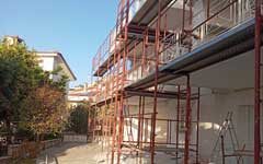 Σκαλωσια στο Ιλιον