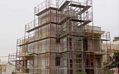 Σκαλωσια στο Ιλιον