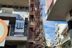 Σκαλωσια στο Ιλιον