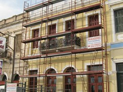 Σκαλωσια σε νεοκλασικο