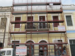 Σκαλωσια σε νεοκλασικο